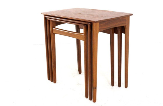 Svend Åge Madsen Nesting Tables Vintage Deens Teak – Svend Age Madsen, Bijzettafels, Wood (photo 2 of 22)