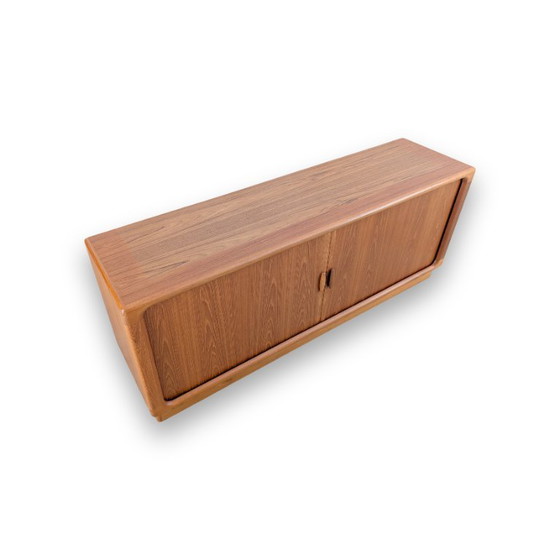 Credenza Midcentury Dyrlund danese in Teak con Ante a Serrandina – Credenze, Legno (photo 11 of 11)