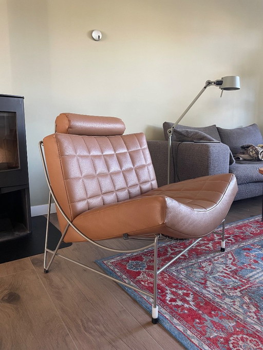 SH-Leolux-Fauteuil-Volare – Leather, Metal (photo 2 of 5)