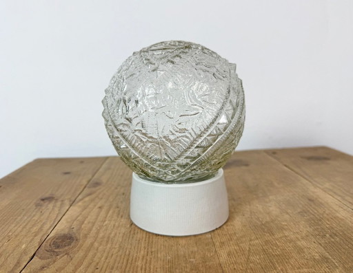 Vintage White Porcelain Ceiling Light, 1970s – plafondlampen (photo 2 of 12)