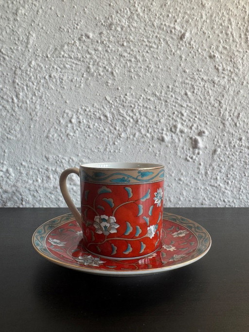 Tazza e piattino di Takahashi San Francisco – servies, Porcelain