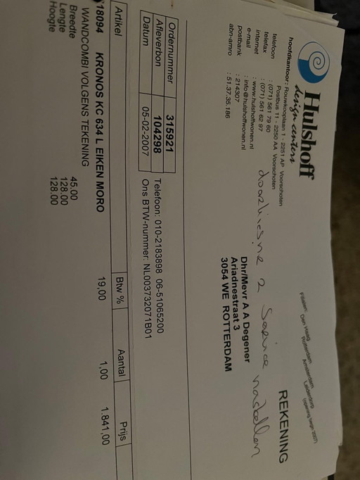 Verardo Cabinet model Kronos