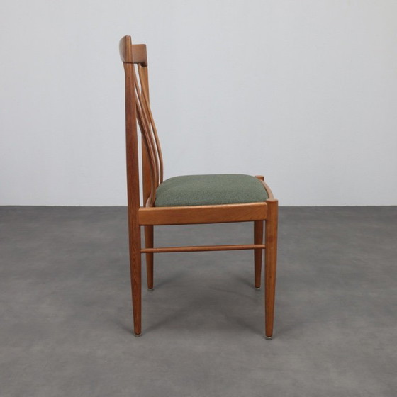 Image 1 of Set van zes eetkamerstoelen van H.W. Klein voor Bramin, Denemarken, jaren 70