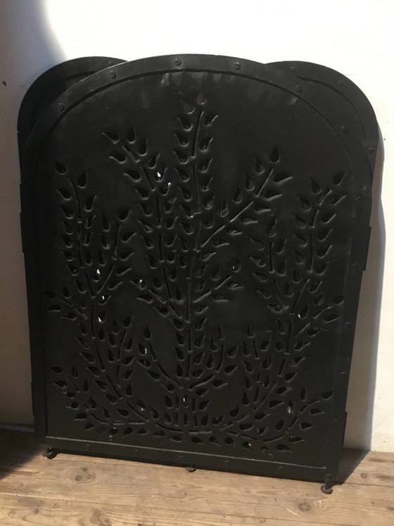Parascintille in metallo battuto e tagliato – Oggetti decorativi, Iron, Vintage (photo 11 of 17)