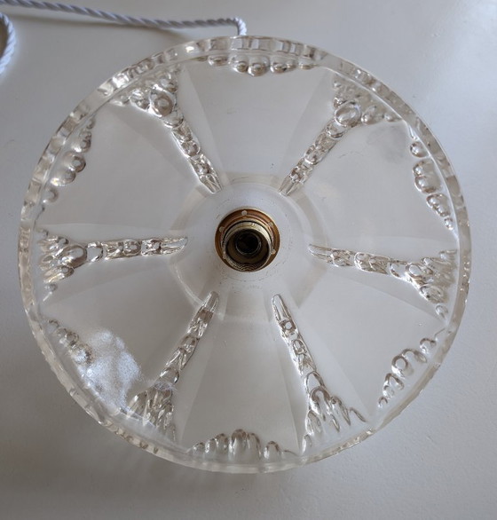 Image 1 of Beautiful Ezan Ice Art Deco pendant lamp