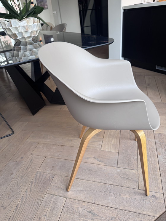 Image 1 of Gubi Bat dining chairs beige