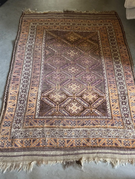 Image 1 of Unique Kelim Persian - Oriental carpet beautiful muted shades