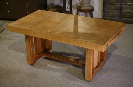 Art Deco oak table by Léon and Maurice Jallot 1940s – Dining tables, Wood (photo 10 of 15)