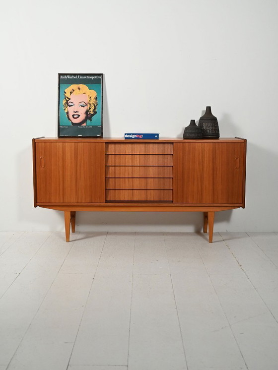 Image 1 of Scandinavian teak sideboard 1960s