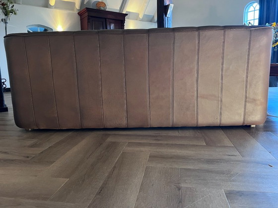 Image 1 of Canapé de salon 3 places De Sede DS 44, extensible, cuir de buffle