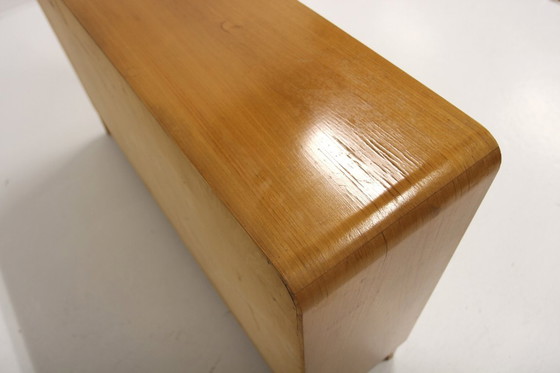 Image 1 of Cómoda mural de roble, Suecia, 1960