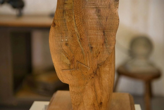 Sculture di nudo in rovere anni '60 – Mid Century Modern (photo 5 of 8)