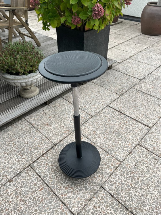 Image 1 of Prachtige Wilkhahn Stitz zit-sta kruk met leer 2 stuks