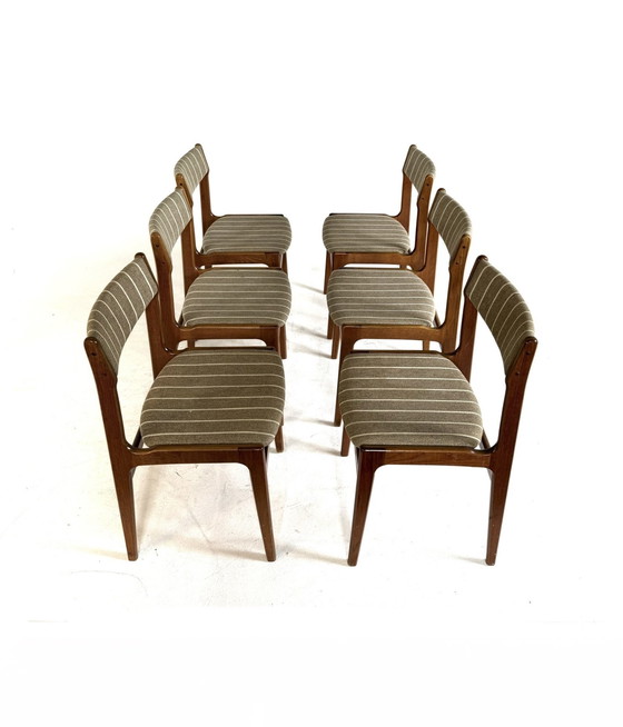Image 1 of 6x vintage dining chair Erik Buch, OD Møbler '60