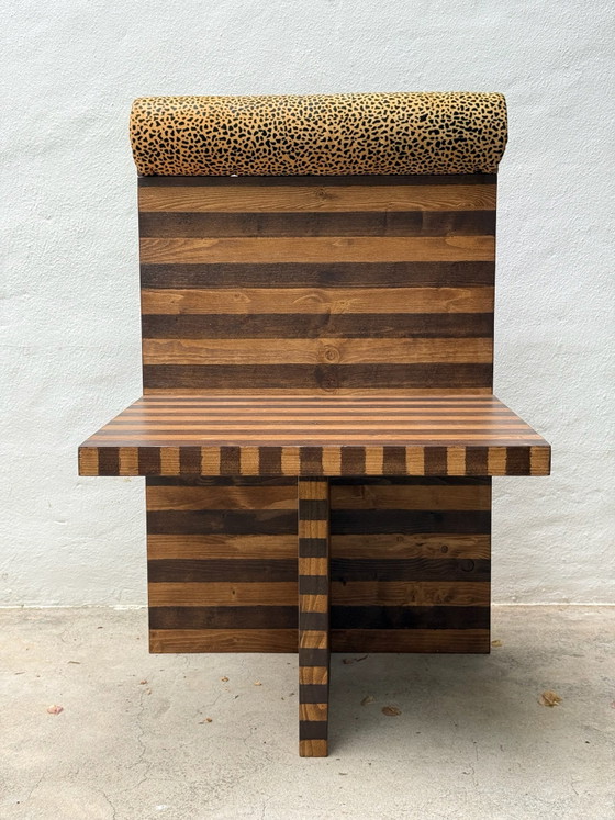 Studio Greca Ettore Modernist Ode – Sedia di Design da Collezione Edizione Limitata – Sedie da pranzo, Legno (photo 2 of 6)