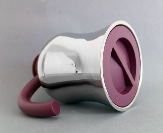 Image 1 of Caraffa Ettore Sottsass 'Seherezade', thermos Alessi anni '90 - inutilizzato