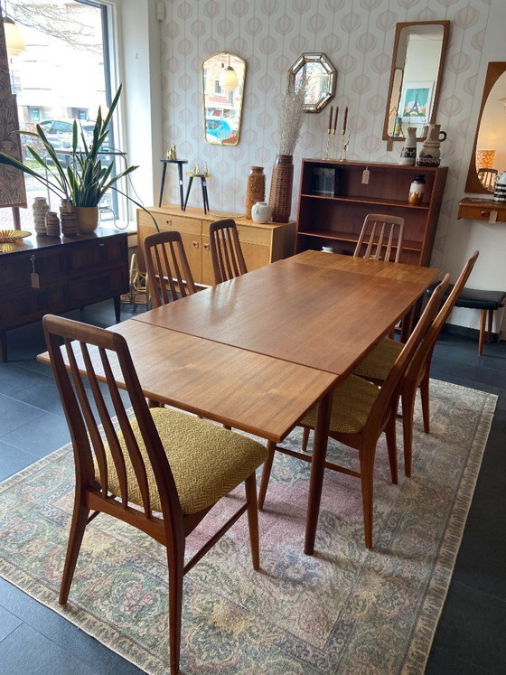 Image 1 of Vintage Deense eettafel van Erik Buch