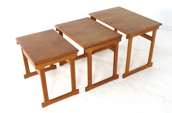 Image 1 of Tavolini impilabili Trioh Denmark 'Fugdal' vintage