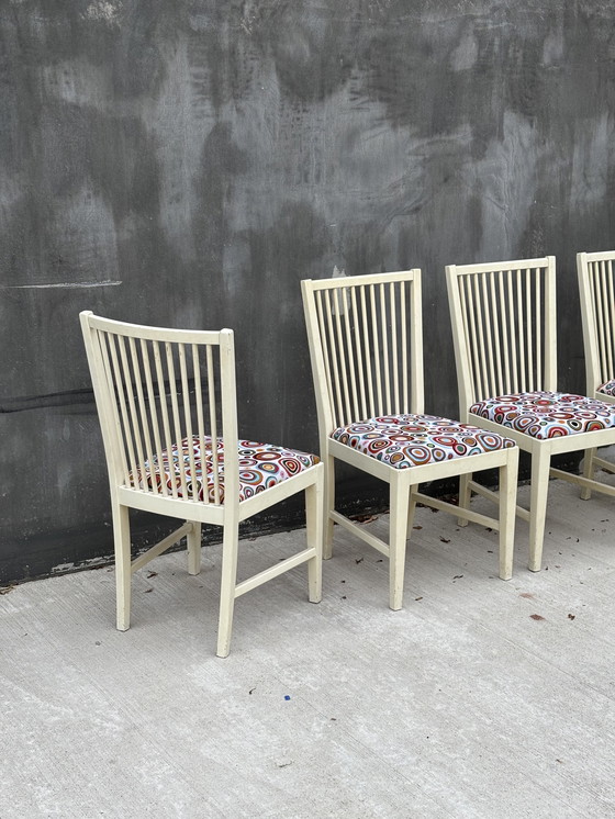Image 1 of Set aus 4 skandinavischen Designstühlen – Karin Mobring & Tomás Jelinek