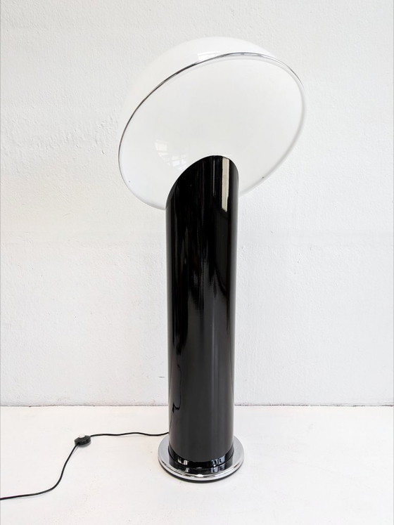 Lampada da terra 'Ciot' nera di Ennio Chiggio per Lumenform anni '70 – Lampade da terra, Poliestere (photo 12 of 14)