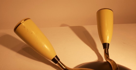 Image 1 of Lampe araignée Sputnik des années 1950. DL.