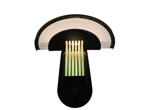 Free Light - applique - Post Modern - métal - verre - années 80