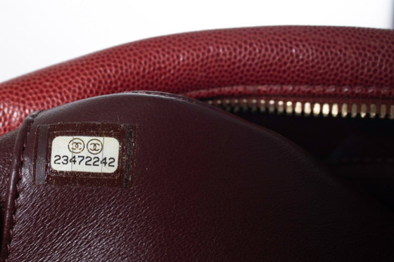 Image 1 of Chanel, Red leather business affinity camera case