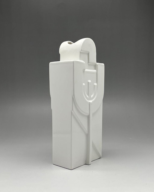 Postmodern GEO-ART vase “Aquarius” (Aquarius) – Attrib. Adolf Stepan – 1980s