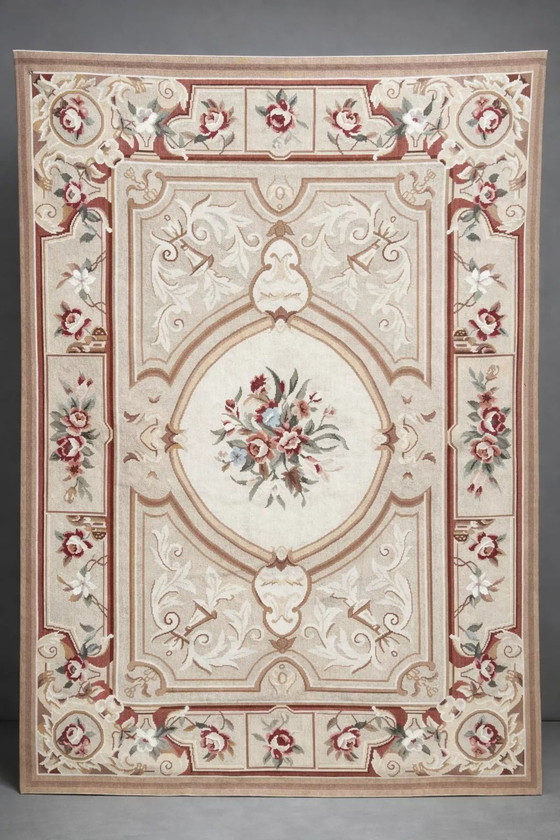 Arazzo "Aubusson" in stile classico. – Decorazioni murali, Wool, Cotton (photo 7 of 7)