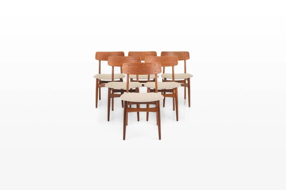 Sillas de comedor de Farstrup Møbler, años 60, juego de 6 – Wood, Scandinavian (photo 2 of 15)