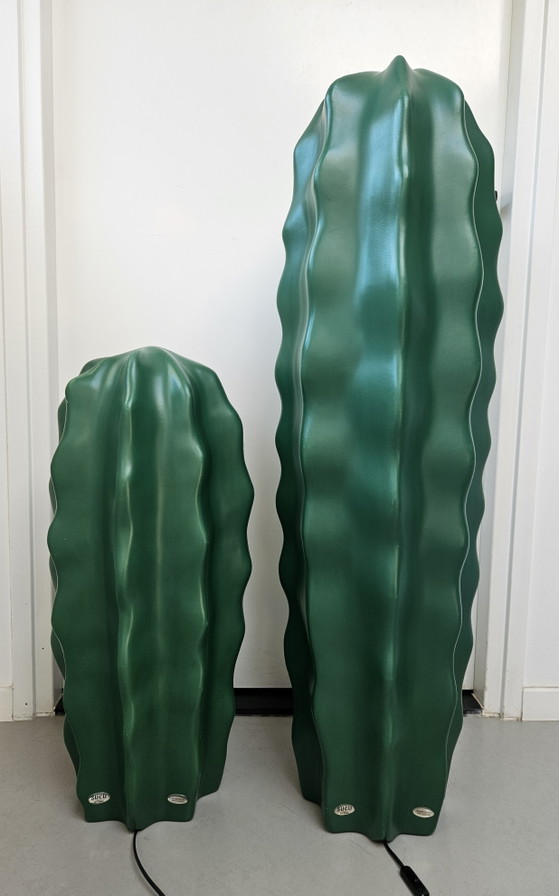Image 1 of Set van 2 Flötotto Sucu Cactus Vloerlampen Art Nowo Jaren 90