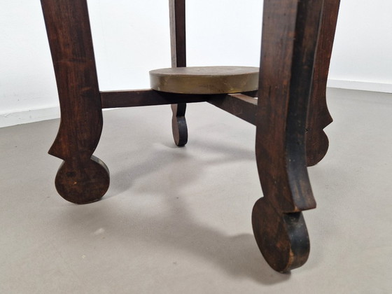 Image 1 of Tavolino Art Déco Amsterdam con piano in rame