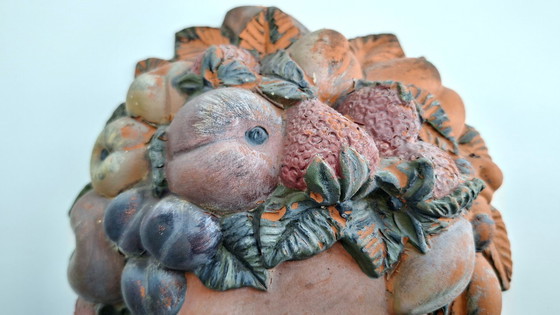 Image 1 of Vintage Venetian terracotta mask - 1960