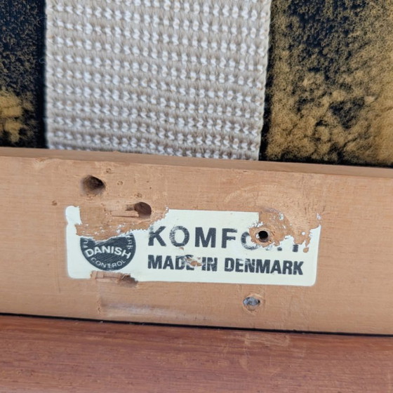 Image 1 of Originele Arne Wahl Iversen Midcentury Sofa Couch Comfort Vintage
