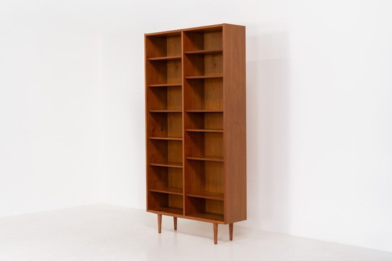 Image 1 of Librería de mediados de siglo de Poul Hundevad (Dinamarca, años 60).