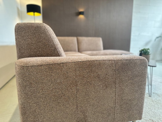 Image 1 of Divano campione marrone/rosso in condizioni pari al nuovo, 267x220 cm