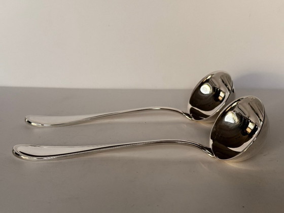 Image 1 of Service de table suédois Faden en argent massif Wilkens, composé de 16 pièces.