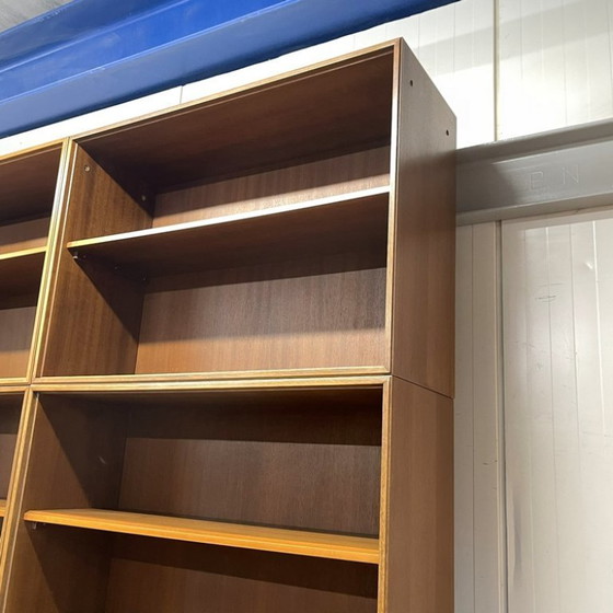 Image 1 of XL Modulaire Midcentury Kemkes Formule wandkast boekenkast vintage