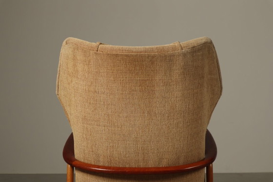 Arnold Madsen & Henry Schubell three-piece lounge set for Bovenkamp, 1960s – Seating area, Textile, Vintage (photo 13 of 16)