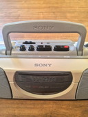 Raro Mini Boombox Bianco Sony CFS-E10L - Vintage Giappone - (1993)