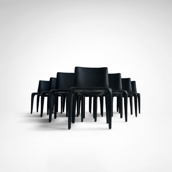 Image 1 of Stier-Esszimmerstuhl von Mario Bellini für Cassina 1990er Jahre, 10-teilig