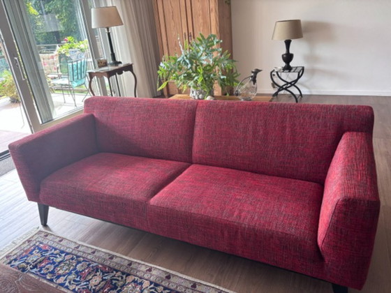 Prachtig Leolux Bankstel – Banken, Textile, Wood (photo 2 of 5)