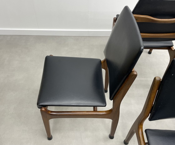 Image 1 of 4 sedie danesi vintage (da restaurare)