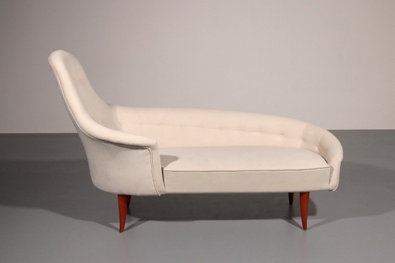 Image 1 of Chaise Lounge by Kerstin Hörlin-Holmquist for Nordiska Kompaniet, 1950s