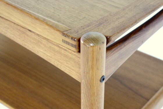 Image 1 of Poul Hundevad trolley met los dienblad Deens vintage