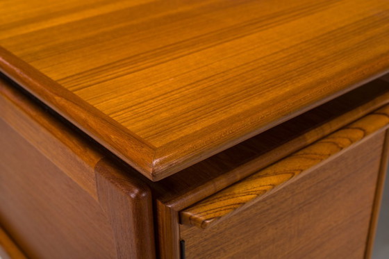 Image 1 of Freistehender Teakholz-Schreibtisch von GV Møbler, Mid-Century, 1970er Jahre
