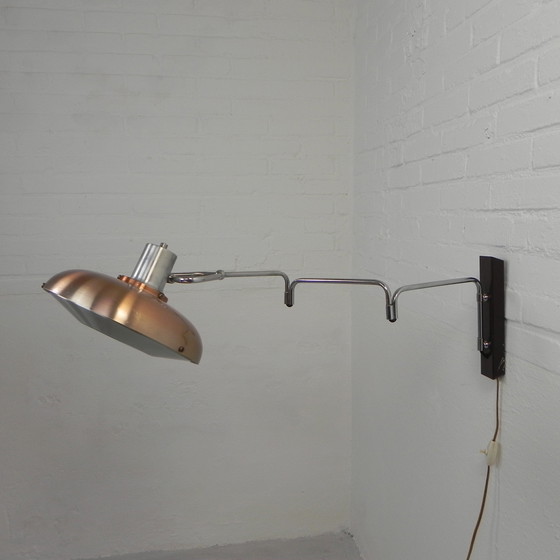 Image 1 of Wall Lamp With Swivel Arm, Lakro, 1960s