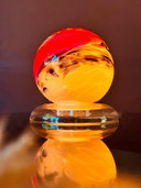 Uniek Murano swirl lamp