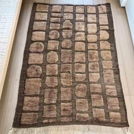 Tapis marocain artisanal en laine 250cmx150cm