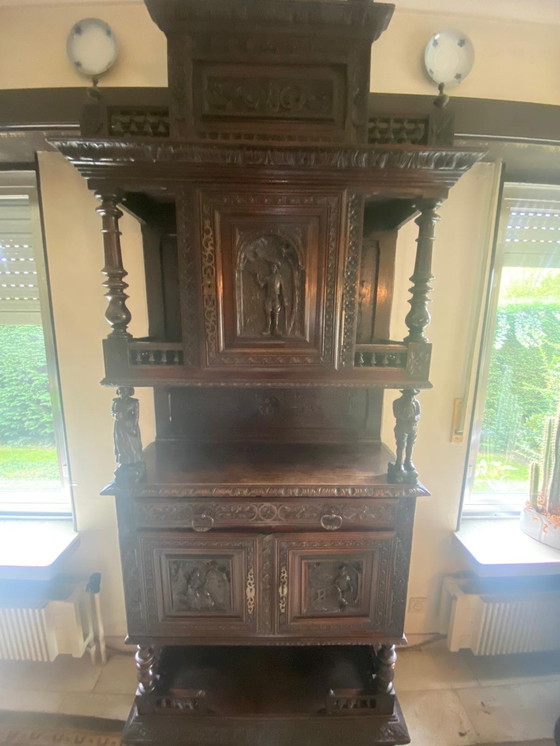 Image 1 of Französischer Schrank mit 3 Türen und 1 Schublade